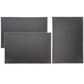 Tebery bar mat 3-pack on the edge protects counters and reduces glass slips.