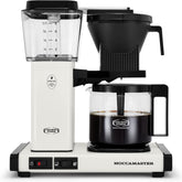 Technivorm Moccamaster KBGV Select full carafe brew for convenient gatherings.