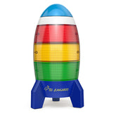 Ted Kangaroo countdown timer on desk with traffic-light visuals to boost focus during tasks