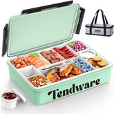 TENDWARE snackle box in insulated bag ready for on the go use