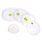 TENINYU extra-large cover keeps splatters away while you monitor food.