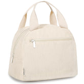 TENKIST corduroy lunch box tote close-up showing durable fabric for daily use.