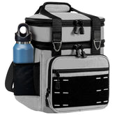 TENKIST lunch box cooler front view highlights rugged aesthetics and spacious main compartment.