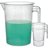 Terbold 5L measuring pitcher with spout and handle for precise pouring.