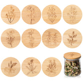 Tessco for you yogurt lid with flower pattern preserves freshness on Oui jars