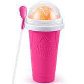 tgosomt Slushie Cup in action, quick freeze preserves flavor