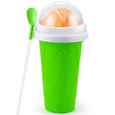 Tgosomt Slushy Cup in the freezer, ready for quick homemade slushies.