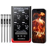 ThermoMaven P4 base display shows live readings for direct control.