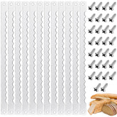 Therwen bread bow knife blade pack shows replacement blades and screws for easy maintenance