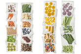 Thetchry vacuum sealer bags for sous vide setup with airtight seals and storage benefits.