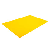 Thirteen Chefs yellow cutting board 18x12 front view for family meals