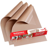 ThreadNanny Teflon sheets baking setup with a non-stick surface for easy cleanup.