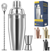 Tiawudi 24oz shaker with built-in strainer for smooth pours