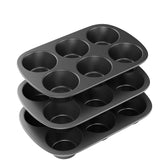 Tiawudi jumbo 6-cup muffin pan set delivers even browning and easy release.