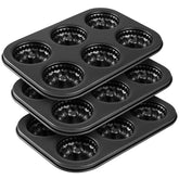 Tiawudi mini fluted tube pan with six cups for bundt baking at home