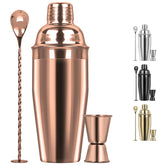 Tiawudi Rose Gold 24oz cocktail shaker for professional-grade cocktails at home