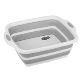 Tiawudi space-saving cutting board with collapsible dish tub for efficient prep and wash.
