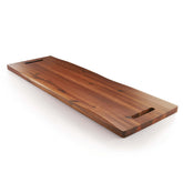 Tidita 36-inch acacia charcuterie board with handles for elegant meat and cheese displays.