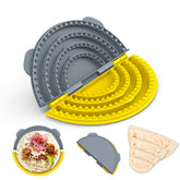 Tiiyee 4-in-1 tortilla sealer with the small inner ring for mini empanadas.