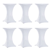 Tina's 6-pack highboy cover fits 32x43 tables for a clean, professional setup.