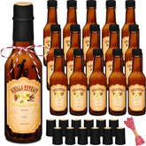 Tioncy vanilla bottle cap close-up for easy reseal and reuse