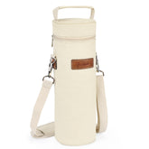 Tirrinia insulated single wine bottle tote keeps wine cool while traveling.