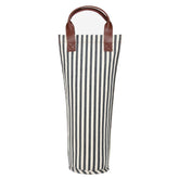 Tirrinia wine gift tote blue stripe design for easy travel