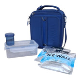 Titan by Arctic Zone expandable lunch box front view showing organized workday meals.