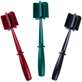 Tixill meat masher with 5-blade pinwheel for quick, consistent crumbling