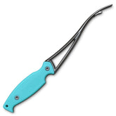 Toadfish shrimp deveiner tool demonstrates precise blade for peeling and deveining