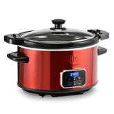 Toastmaster 4-Quart Digital Slow Cooker front view for family meals