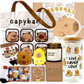 Torvion Crest capybara glass tumbler with straw, ideal for daily hydration and easy cleanup