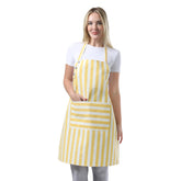 TOSHEX Kitchen Apron Waterdrop Resistant protects clothes while cooking