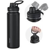TOURIT 24oz insulated bottle, front view showing temperature-ready design