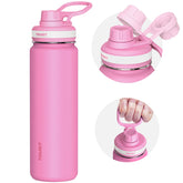 Tourit 24oz bottle cap close-up with leak-proof seal.