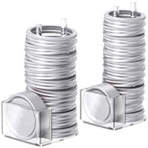 Towardfun Mason lid organizer wide keeps wide-mouth lids easy to grab and access.