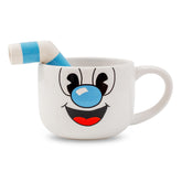 Toynk Cuphead Mugman face design, ideal for daily coffee rituals.
