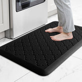 TranquilRelax anti-fatigue mat front view showing plush cushioning.