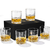 Triplorare whiskey glasses 11oz front view for savoring Scotch and bourbon