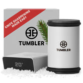 TUMBLER Pro rolling sharpener in action for quick on-table knife sharpening.