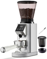 Tuni G1 conical burr precision for consistent espresso and drip grinds.