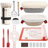 Tunyet round cotton rope proofing basket 10-inch for even proofing and airflow