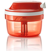 Tupperware Chop 'N Prep Chef salt water pink-red ready for quick herb and berry prep