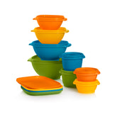 Tupperware Heritage Retro bowls in Apricot for everyday meal prep.