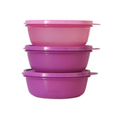 Tupperware Leftover Bowl Set 600ml with airtight lid seal for freshness