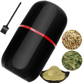 Turimon electric herb grinder front view for quick, even spice grinding.