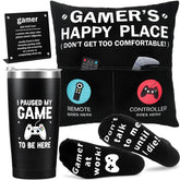 TuSuQing gamer tumbler and pillow set for comfortable, focused gaming moments.