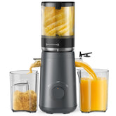 TUUMIIST Juicer with 5.3-inch feed chute enables quick, whole-fruit juicing