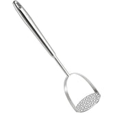 Tuyotue heavy duty mashed potato masher with integrated design for durable mashing.