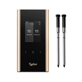 Typhur Sync Gold base station displays live readings for easy monitoring